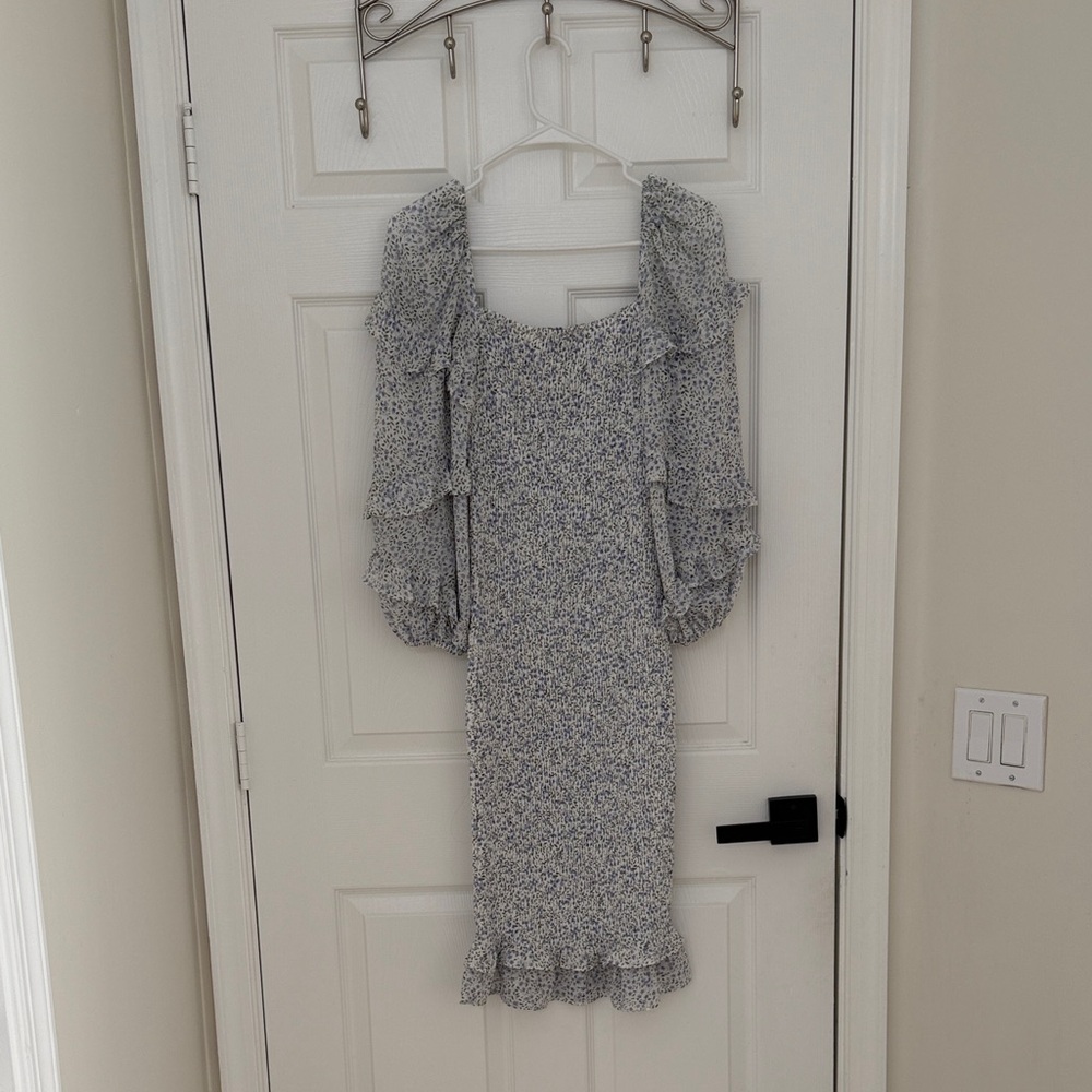 Petal & Pup Long Sleeve Floral Dress - Picture 3 of 4
